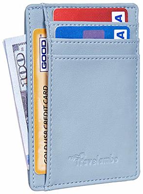  Gostwo Wallet for Men Slim Minimalist Front Pocket