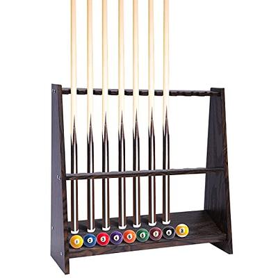 Ejoyous Billiard Pool Holder, 6 Pieces Wall Mount Pool Cue Rack