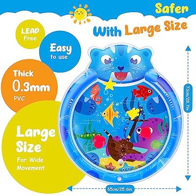 Infinno Inflatable Tummy Time Mat Premium Baby Water Play Mat for Infants  and Toddlers Baby Toys for 3 to 24 Months, Strengthen Your Baby's Muscles