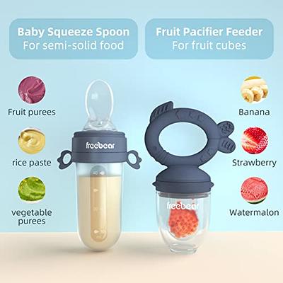 Giant Cabbage Baby Food Fruit Feeder Silicone Baby Spoons Self