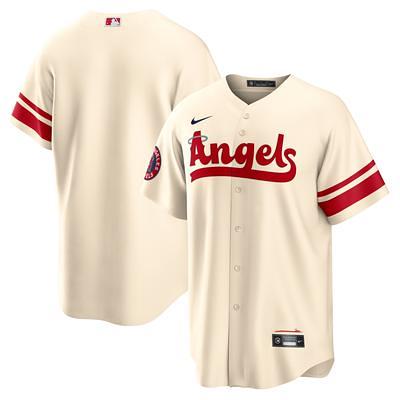 Toddler Nike Cream Los Angeles Angels 2022 City Connect Replica Jersey