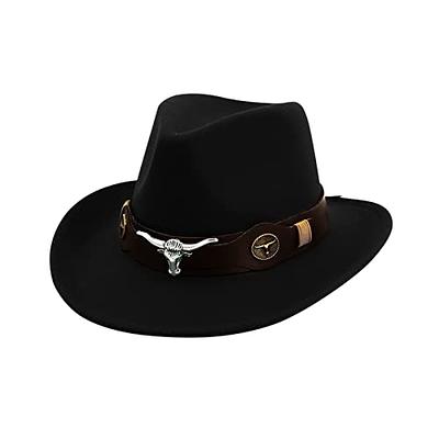 Hat band, Cowboy hat Accessories, Adjustable Fedora Hatband, Unisex Western  Hat Jewelry, Cowgirl Hat band, Hatband for women (Red, Black, Gold)