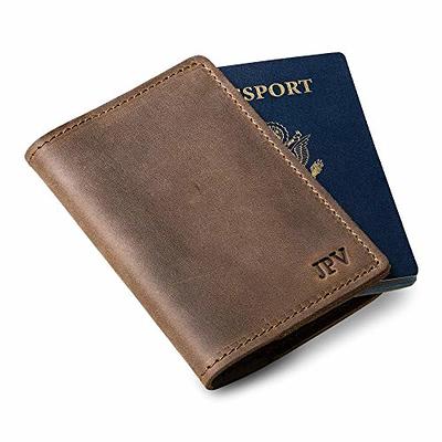 Handmade Leather Passport Cover, Personalized Travel Wallet, Gift, Gift For  Men - Yahoo Shopping