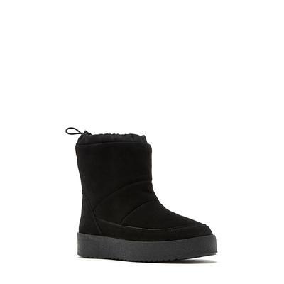 Montaigne Faux Shearling-Lined PVC Rain Boot