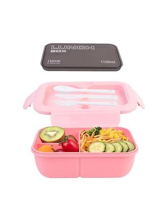 LLXIAO Stainless Steel Bento Box Adult Lunch Box with lunch bag