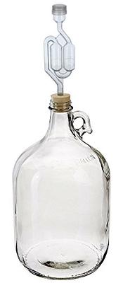  FastRack 1-1 Gallon Wide Mouth Mason Jar, Clear : Home