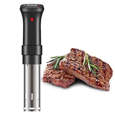 Sous Vide Cooker, Sous Vide Machines 1100W, Wifi Connect App Control with  Recipe Ultra-quiet Fast-Heating Immersion Circulator Accurate Temperature