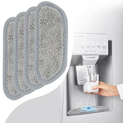 4P Refrigerator Water Drip Tray Catcher,Water Drip Splash Guard Catcher  Absorbent Mat Pads for Ge,Whirlpool,Samsung Refrigerator Water & Ice  Dispenser,Kitchen Gadgets Accessories,White Grey,Small… - Yahoo Shopping