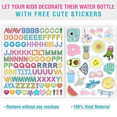 CHILLOUT LIFE 12 oz Insulated Kids Water Bottle with Leakproof Spout L