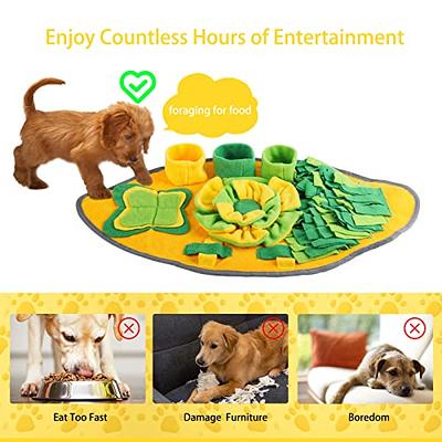 Pet Snuffle Mat for Dogs, 18.8 Dog Feeding Mat, Slow Feeder Dog