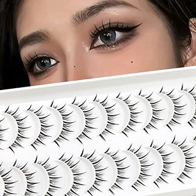 5 Pairs Manga Lashes New Arrival Anime Cosplay Natural Wispy Korean Ma –  ButtaFLY SWAG Shop