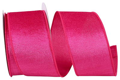 1.5 x 10yd Elegant Red Velvet Ribbon with Gold Back | IR