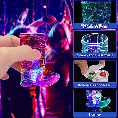 durony 100 Pieces Neon Glow Party Supplies Glow In Dark Tableware Set  Includes Paper Plates, Cups, Napkins, Neon Birthday Party Decorations Glow  In