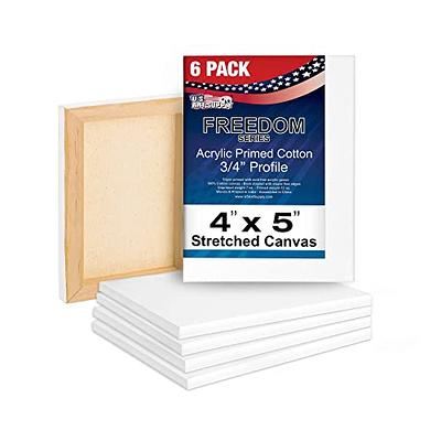  Large Canvases for Painting 36x48 Inch 2-Pack, 12.3 oz Triple  Primed Acid-Free 100% Cotton Stretched Canvas, Blank Large Canvas for Oil  Paint Acrylics Pouring & Wet Art Media