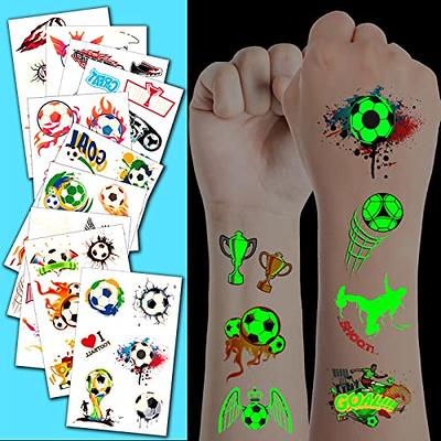 Temporary Tattoo for Kids  Glow in Dark Party Favors, Luminous