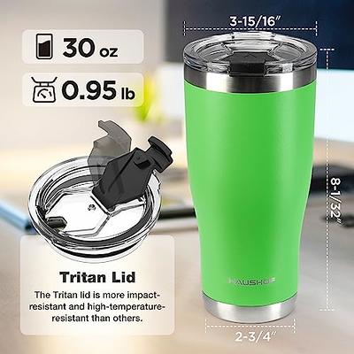 HAUSHOF 20 oz Tumbler Travel Mug Double Wall Vacuum Insulated Coffee  Tumbler Cup