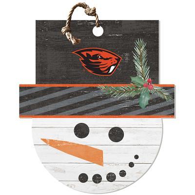 Oregon State Beavers 10'' x 10'' Retro Team Sign