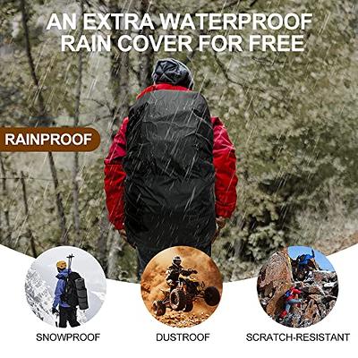 60l Waterproof Lightweight Hiking Backpack With Rain Cover,outdoor Sport  Travel Daypack For Climbing Camping Touring