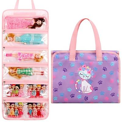  Toy Storage Bag with Zipper - Small Toy Organizer