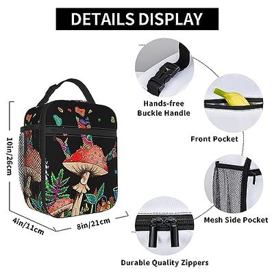 Lunch Bag for Adults Nurse Teacher Work Outdoor Travel Picnic - Moisture  Resistant Trippy Magical Mushroom Art Lunch Tote Bag Organizer Compact  Sandwich Bag, Easy To Clean - Yahoo Shopping