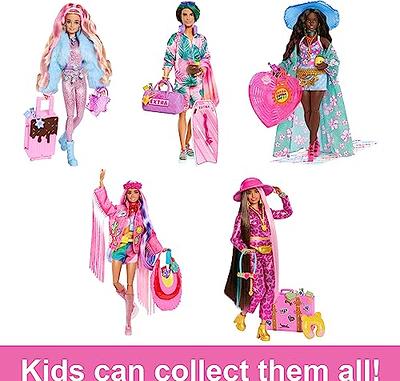 Barbie Doll Clothes Accessory Pack with Clip-on Bag, Birthday Outfit and 5  Themed Accessories 