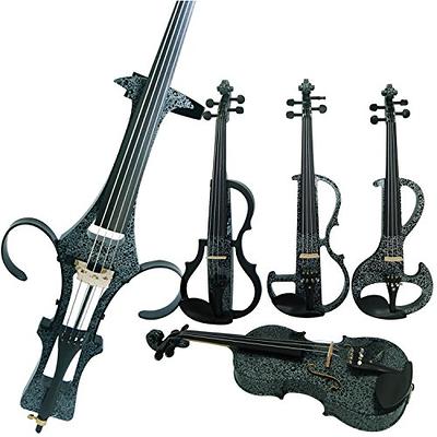 Aliyes Wood Electric Violin Full Size 4/4 Intermediate-A Electric