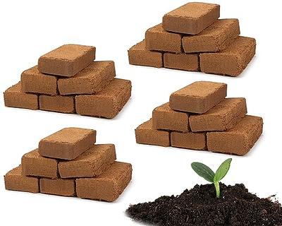 62.1 Gallons Coco Coir Brick for Plants- 27 Pack Coconut Coir