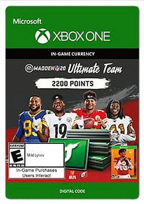 Madden NFL 23: 12,000 Madden Points - Xbox Series X|S/Xbox One (Digital)