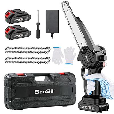 Lowest Price: 6-inch Mini Chainsaw, SeeSii Cordless