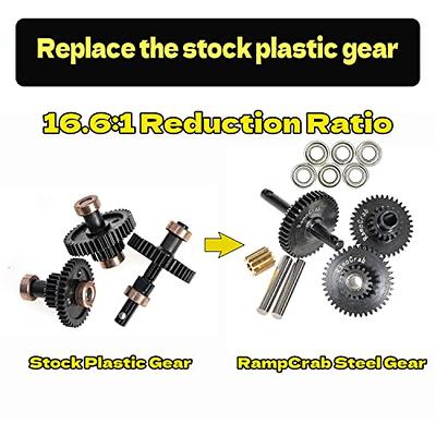 Gearbox with 1:10 gear ratio for rc car