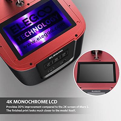 ELEGOO MARS 3 PRO MSLA 3D Printer with 6.66 4K Mono LCD Powerful