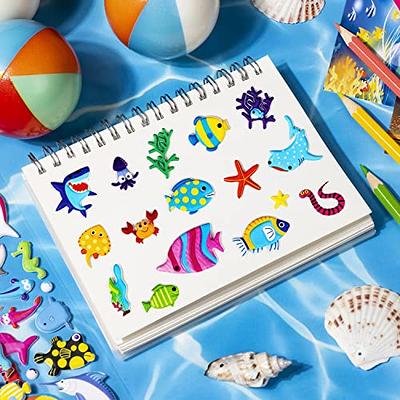 3D Stickers for Kids Toddlers 8 Different Sheets 3D Puffy Bulk