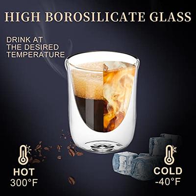 Espresso Shot Glass with Measurement Lines for Barista (2 Oz.)