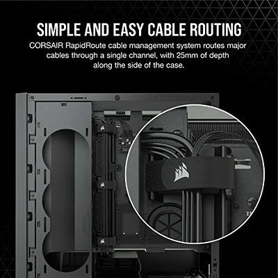 Corsair 4000D AIRFLOW Tempered Glass Mid Tower ATX Case Black Mid tower -  Office Depot