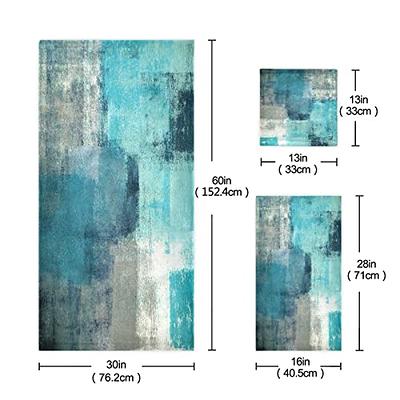 Bath Towels Set For Bathroom,Green Blue Grey Abstract Painting Gray Vintage  Retro,Luxury Set of 3 Towels,1 Bath Towel,1 Hand Towel,1 Washcloth,Soft  Absorbent Quick Dry Towel for Gym Spa Gym Swimming - Yahoo