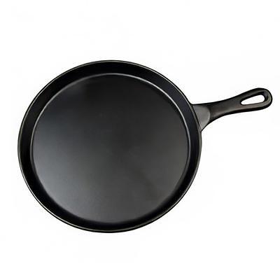 Round Grill Pan - Iron - Beech Handle - Non-stick Design from Apollo Box