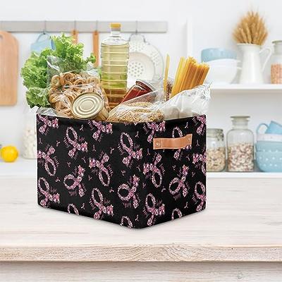 homyfort Woven Shelf Storage Tote Basket Bins Container, Storage