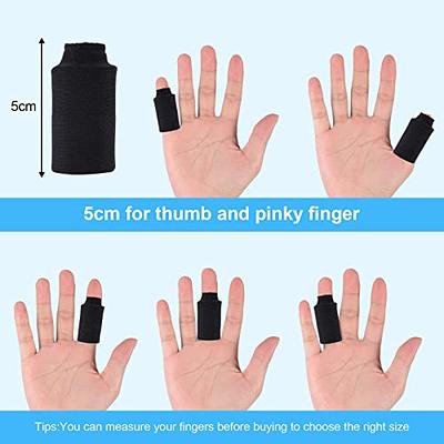 Kris-kikomy Gel Finger Protectors Finger Caps Silicone Fingertips  Protection - Finger Cots Great For Trigger Finger, Finger Arthritis, Finge