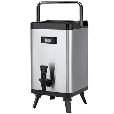 VEVOR Insulated Beverage Dispenser 2.5 Gal Beverage Server Hot and