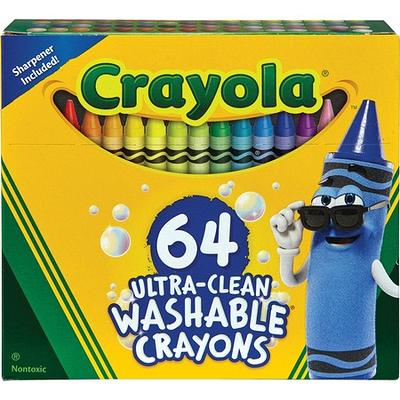 My First Crayola Easy Grip Egg Shaped Crayons 3pc-Blue, Red And Yellow