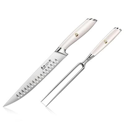 Cangshan L1 Series German Steel Forged 8 Chef's Knife, White