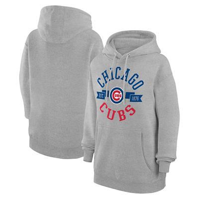 CHICAGO CUBS NIKE GRAY HOODIE SWEATSHIRT -SIZE S