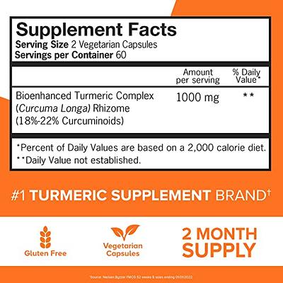 Qunol® Turmeric Ultra High Absorption, 1000 mg - Extra Strength