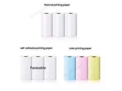 ASprink Self-Adhesive Thermal Sticker Paper,Mint Green/Lavender  Purple/Light Orange Printable Sticker Paper for M02/M02S/M02 Pro/M03/M04  Series Pocket Printer,50mm x 3.5m,Keep for 20 Years,3 Rolls - Yahoo Shopping