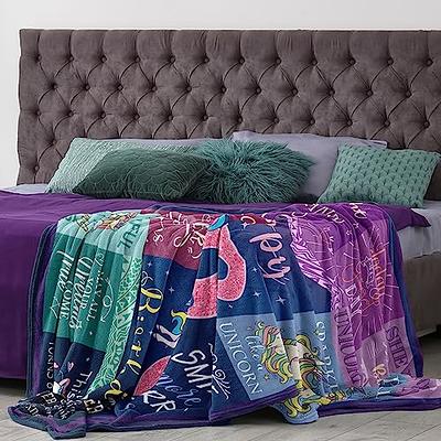 12 Year Old Girl Gifts Blanket 60X50 - Gifts for 12 Year Old Girl - 12  Year Old Girl Gift Ideas - 12 Year Old Girl Gifts for Birthday - 12th