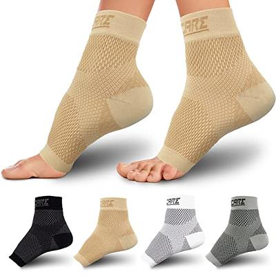 CAMBIVO Plantar Fasciitis Socks (2 Pairs), Compression Foot Sleeve with  Arch and Ankle Support for Men and Women, Great for Foot, Heel, Arch Pain,  Swelling, Injury Recovery : : Health & Personal