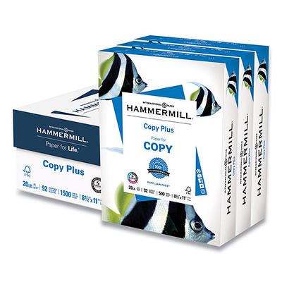 Hammermill Copy Plus Print Paper, 92 Bright, 20 lb Bond Weight, 8.5 x -  Yahoo Shopping