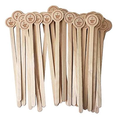 Coffee Stirrers Stir Sticks Wooden Beverage Mixer with Round  Ends,Disposable Environmentally Friendly Biodegradable Cafe Grade Beverage  Stir Sticks for 6 Inch Coffee Milk Cocktail Tea (100) - Yahoo Shopping
