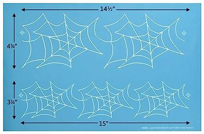 Full Line Stencil - Connecting Webs - Edge to Edge Stencil, Continuous Line  Template for Free Motion Quilting, Domestic Machine Quilting, Hand Quilting,  Long-Arm Quilting (40081) - Yahoo Shopping