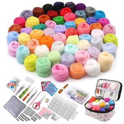 Woolbuddy 16-Color Needle Wool Felting Kit